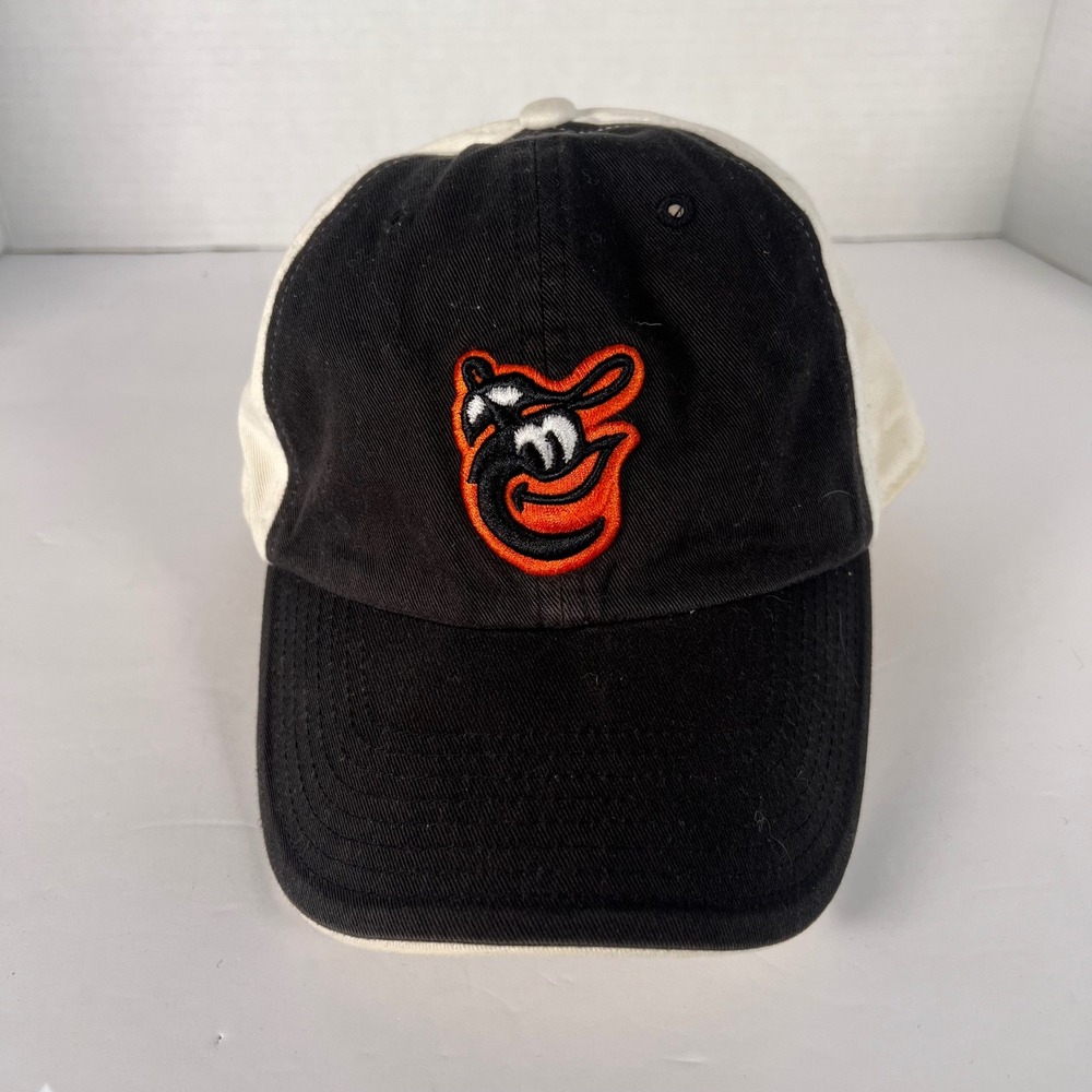 Baltimore Orioles Cooperstown Collection Baseball Cap Hat‎ Black Cream Size M